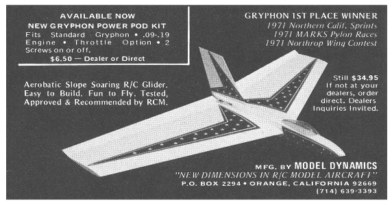 Model Dynamics Gryphon